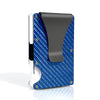 Porte Cartes Métal Bleu