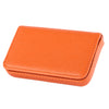 porte cartes de visite de couleur orange