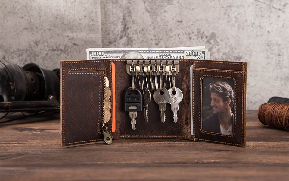 porte carte avec emplacement pour photo