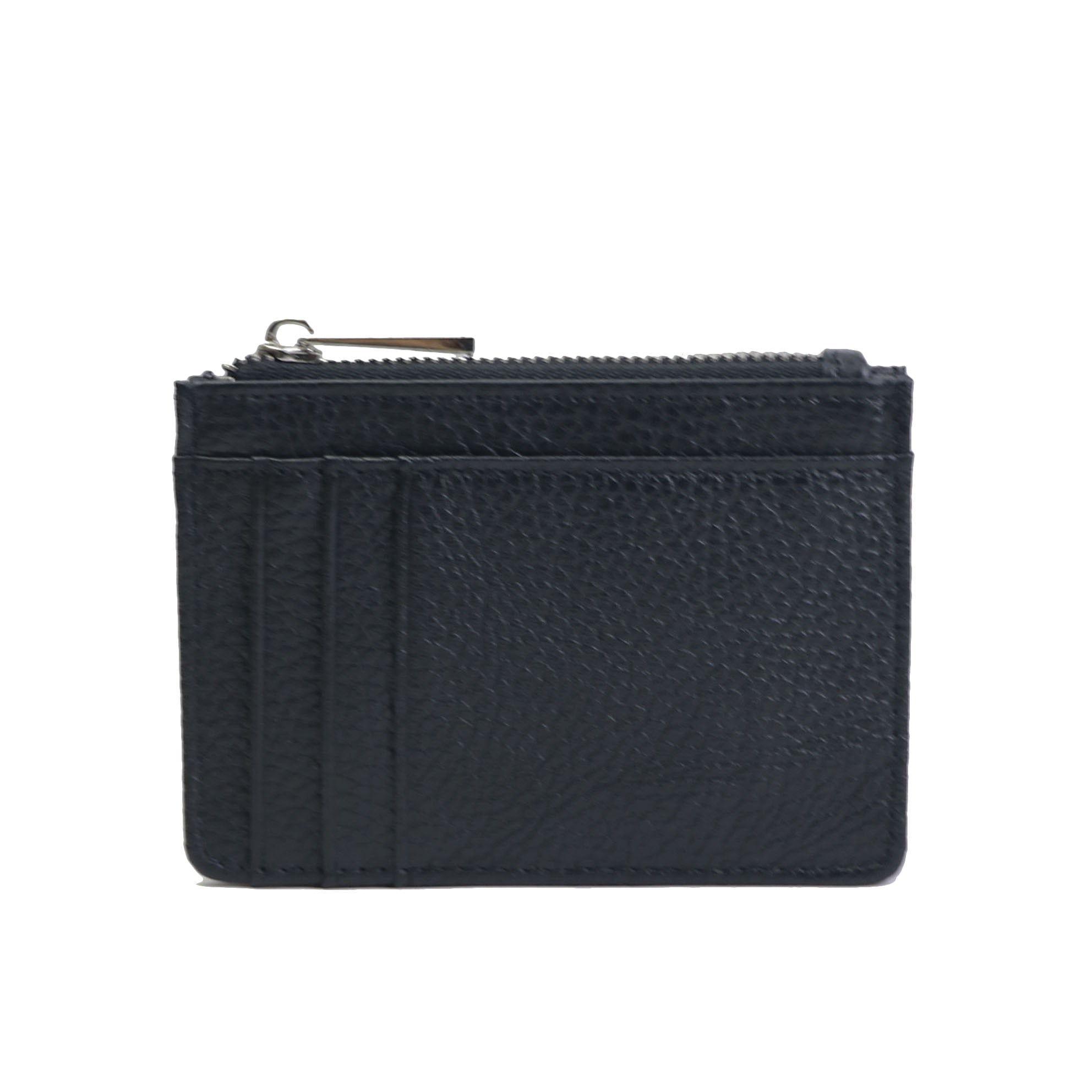 porte cartes en cuir noir