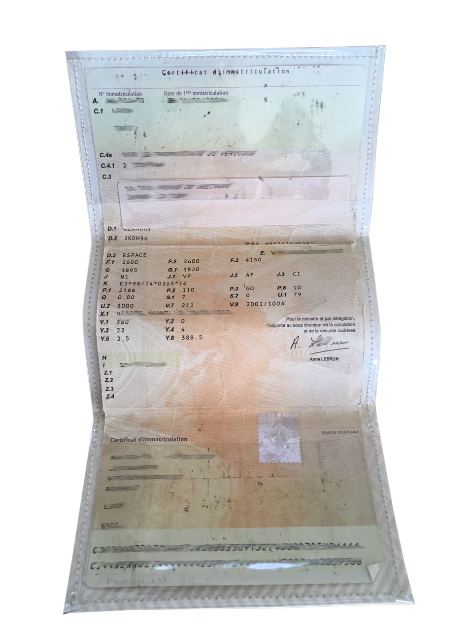 Carte Grise